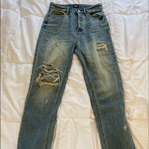 BDG Slim Straight Ripped Jeans